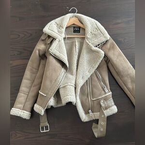 Zara aviator jacket